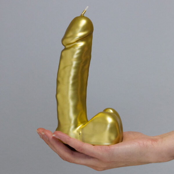 goldener Penis
